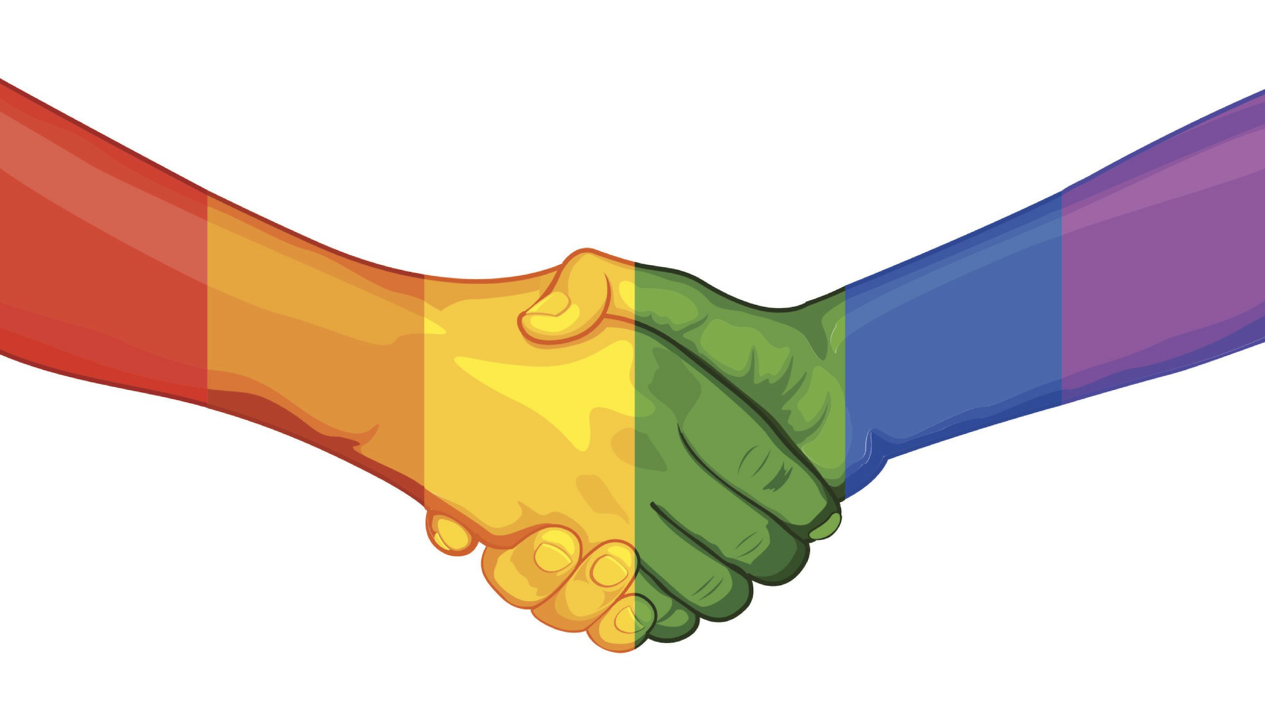Pride handshake